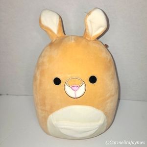 KEELY 🦘 2019 Tan Kangaroo Original Squishmallow by Kelly Toy NWOT